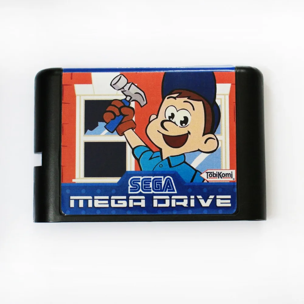 Fix It Felix Jr 16 бит MD карточная игра для Sega игры SEGA Mega Drive Genesis|16 bit|md game16 bit md |