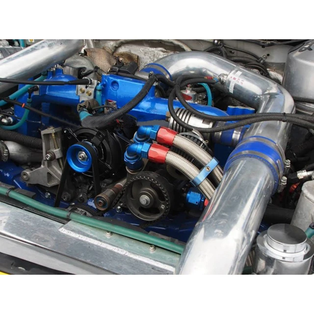 VR AN6 Заготовка Алюминиево нейлоновая плетеная нержавеющая сталь Зажим