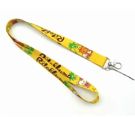 1 шт. мультяшный аниме рилаккума милый Мишка брелок для ключей держатель ремни