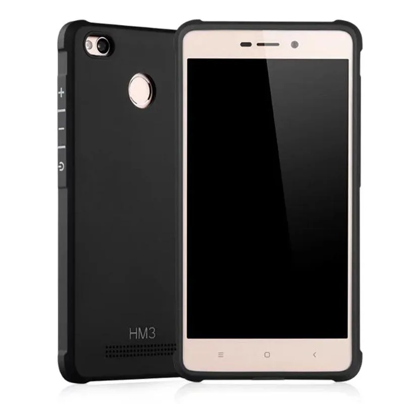 Чехол для Xiaomi Redmi 3S 4 Pro Prime Ударопрочный Мягкий Силиконовый 3D резной дракон Тонкий чехол на заднюю панель для Redmi note 2 3 4 4X - Цвет: Black