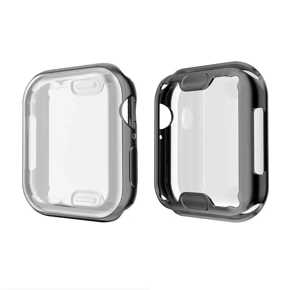 Экран Защитный чехол для Apple Watch Series 5/4/3/2/1 наручных часов iwatch, защищает от появления сколов оболочка Защитная крышка 38, 42, 44, 40 мм часы Чехол