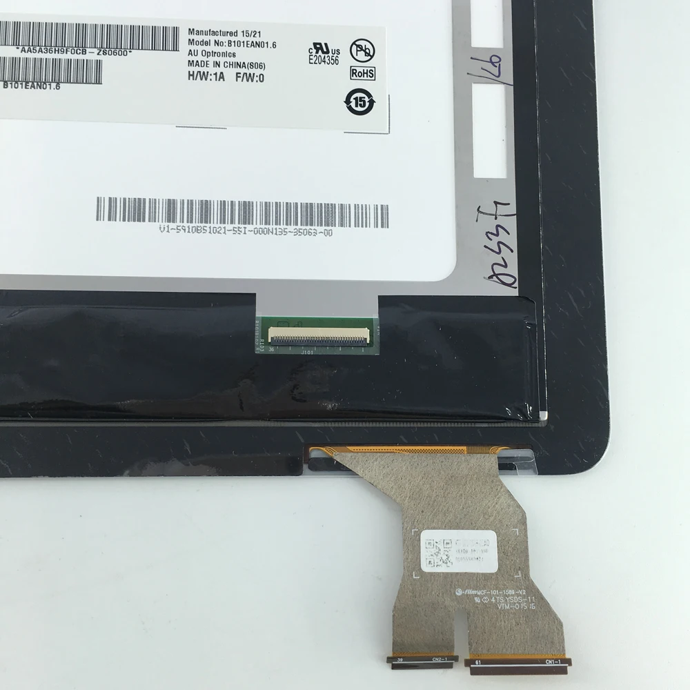 Новый B101EAN01.6 ЖК экран для ASUS Transformer Pad TF103 TF103CG серый кабель|touch screen digitizer|touch screentouch