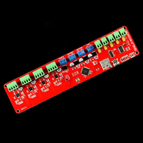 Схема 3D принтера плата панель управления для репрап марки Melzi ATMEGA1284P MK1 MK2a MK3|panel 3d|3d
