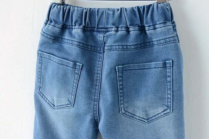 Детские джинсы для девочек мультфильм автомобиль вышивка малышей джинсовые