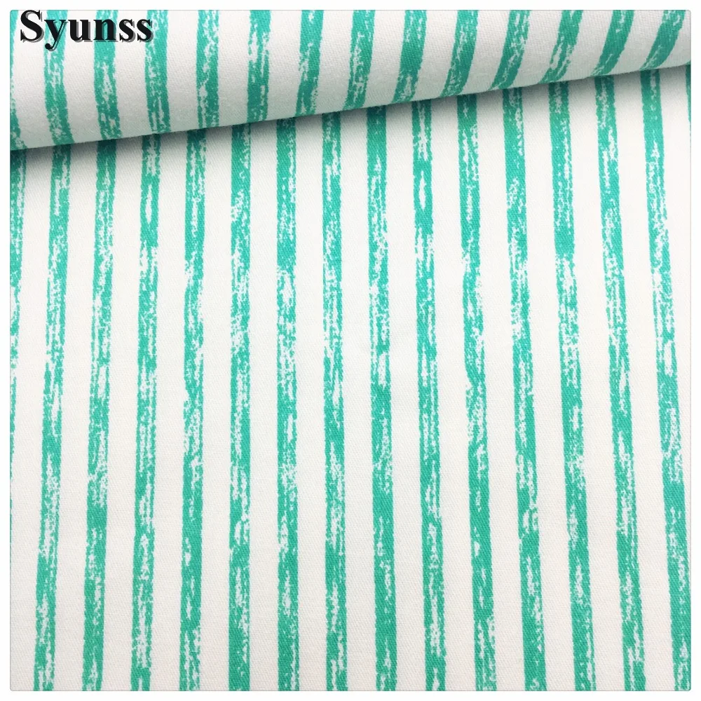 Syunss Twill хлопчатобумажная ткань сделай сам Tissu лоскутное шитье tetas детская игрушка