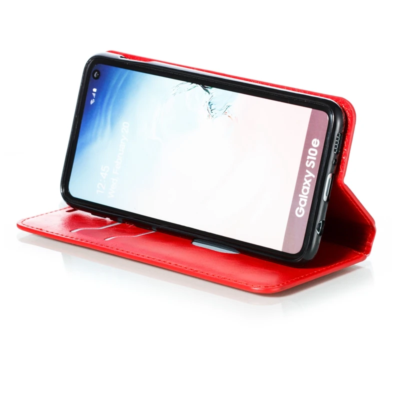 Флип кожаный чехол для Coque samsung Galaxy S10e Чехол Флип Бумажник Стенд чехол для телефона для Etui samsung S10e S 10e e10S обложка книги