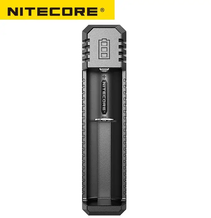 NITECORE UI1 портативное USB литий-ионное зарядное устройство совместимо с аккумулятором 18650 16340 14500