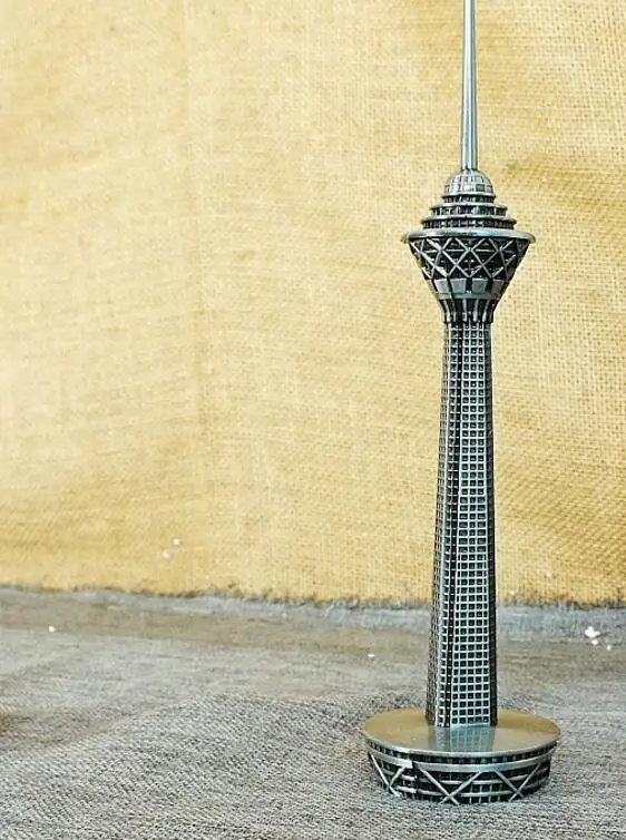 Классическая винтажная Ретро Статуя милада башня знаменитое здание ручная