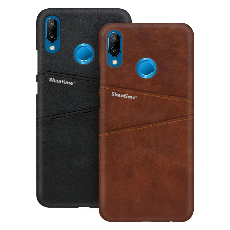 Кожаный чехол для huawei Nova 3 3i телефона P20 Lite слот карт из искусственной кожи