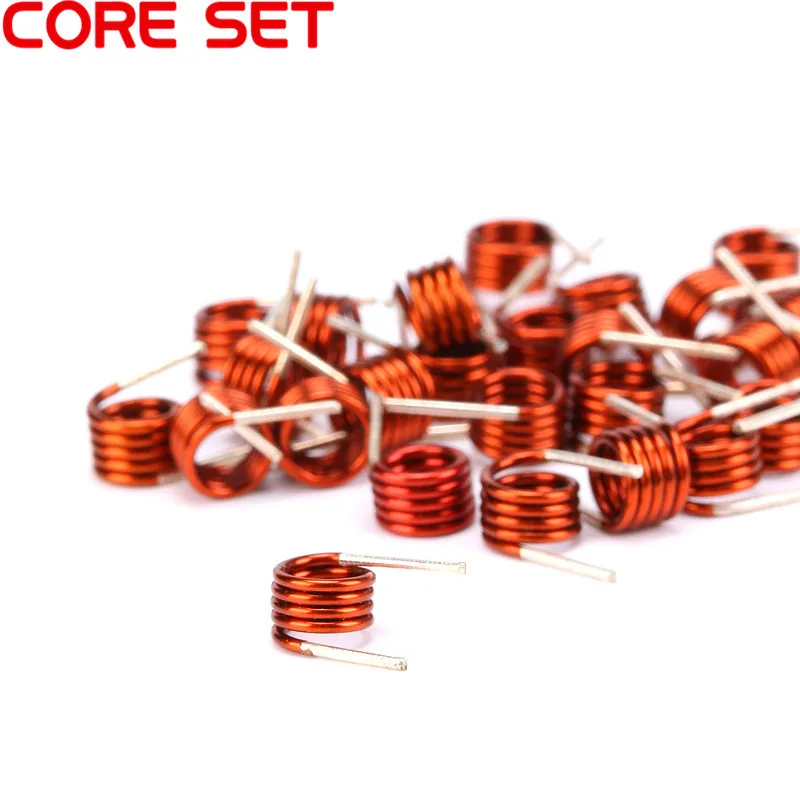 100PCS/Lot 3.5*4.5T*0.7 Inductors FM Coil Inductor Hollow Inductance Copper Wire Remote Control High Quality | Обустройство дома