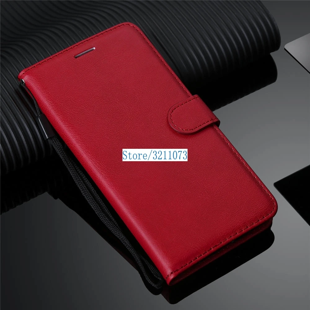 Red Case Чехол-книжка для SONY G3112 G3123 с двумя sim-картами, роскошный чехол s из искусственной кожи, чехол-Кошелек на магните для SONY Xperia XA1 32 GB, чехол - Цвет: Red Case
