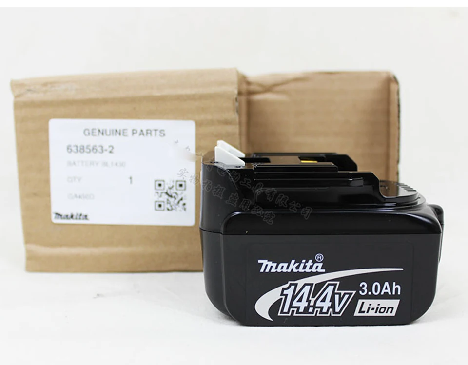 Япония Makita литиевая батарея 14,4 В BL1415 1.3AH BL1430 3.0AH BL1440 4.0AH DC18SD зарядное устройство литий-ионный инструмент для зарядки запчасти Makita