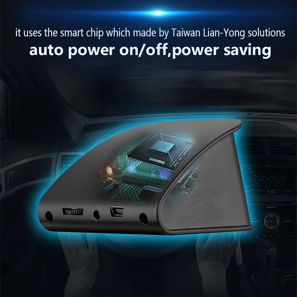 OBDSPACE P10 HUD бортовой компьютер цифровой gps OBD2 автоматический компьютер Спидометр Датчик температуры автомобильный туристический компьютер