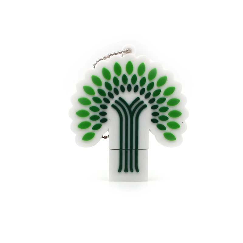 Новый USB флеш накопитель с мультяшным деревом флешка 4 ГБ 8 16 32 64 128 карта памяти