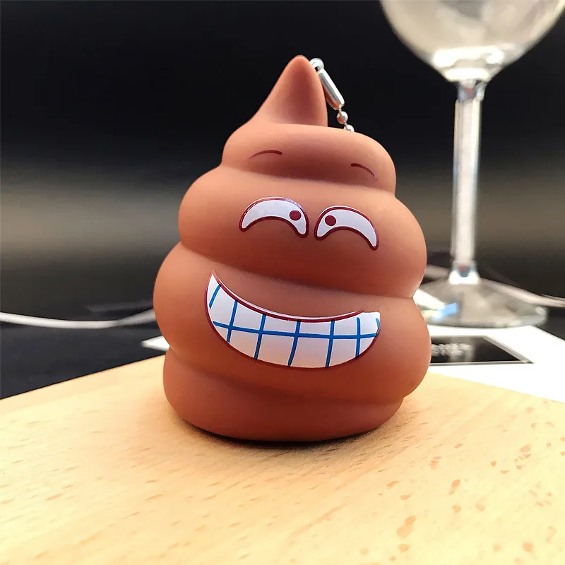Забавный брелок со слоном свиньей звуком с большими глазами аниме креативный