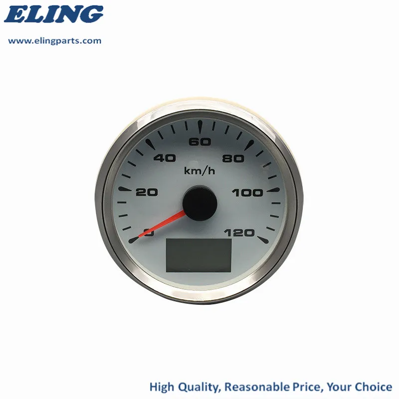 85 мм Универсальный автоматический морской GPS Спидометр Одометр велометр 0 120 км/ч