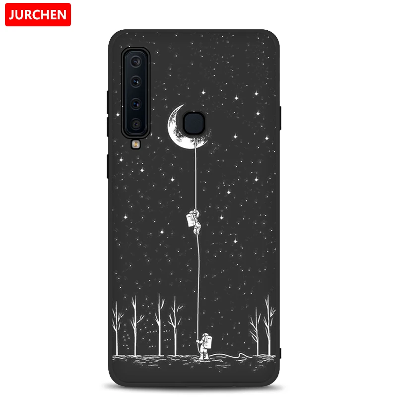 5 Чехол jurchen для samsung Galaxy A9 A920F, задняя крышка, силиконовый милый мультяшный TPU мягкий чехол для samsung A9S A9200, чехол для телефона - Цвет: 5