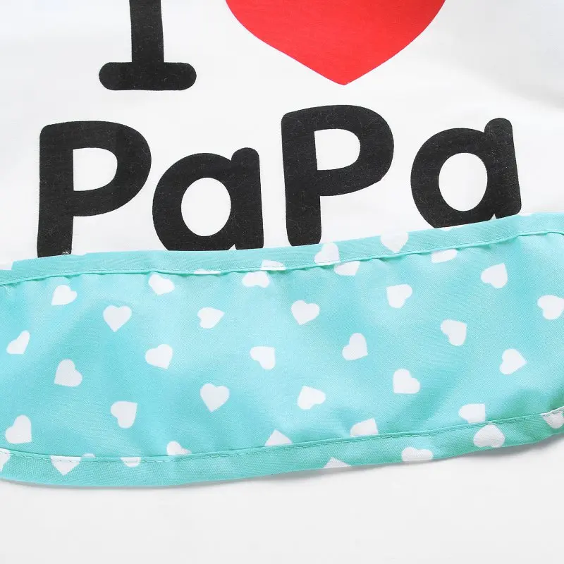 L2Lovely/Одежда для маленьких мальчиков и девочек с буквенным принтом Детская одежда