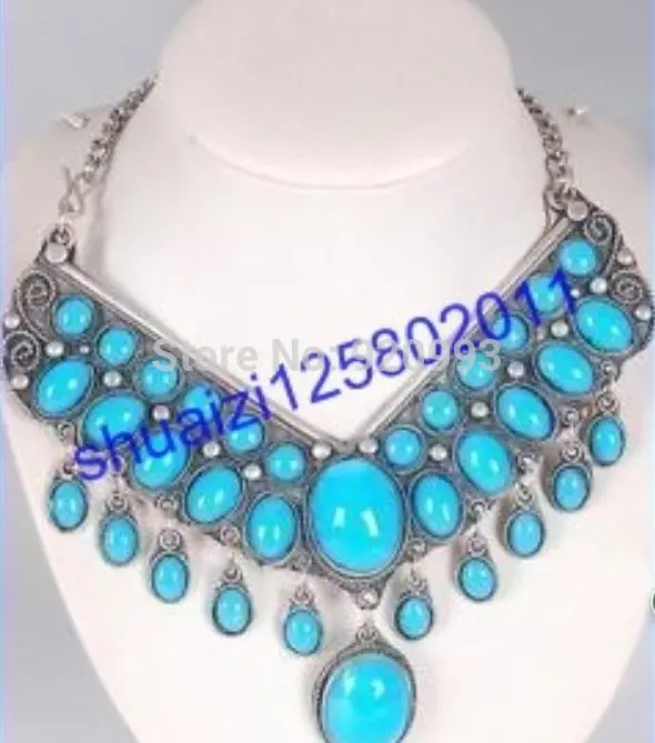 Бесплатная доставка&gt @&gt W &amp O оптовая торговля *** тибетское серебряное бирюзовое