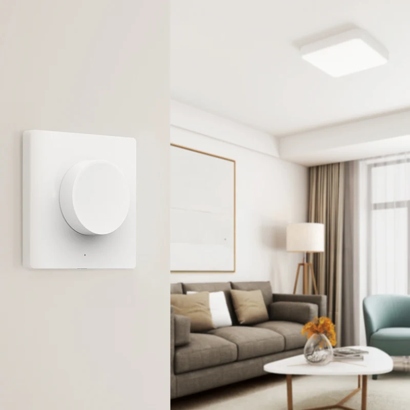 Настенный смарт-выключатель xiaomi mijia yeelight беспроводной переключатель для