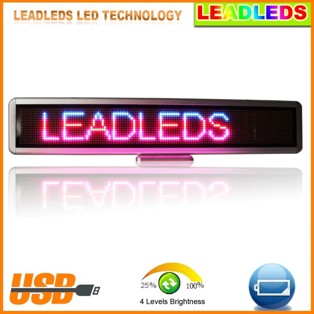 Новое поступление высокое качество RGB светодиодный знак автомобиля