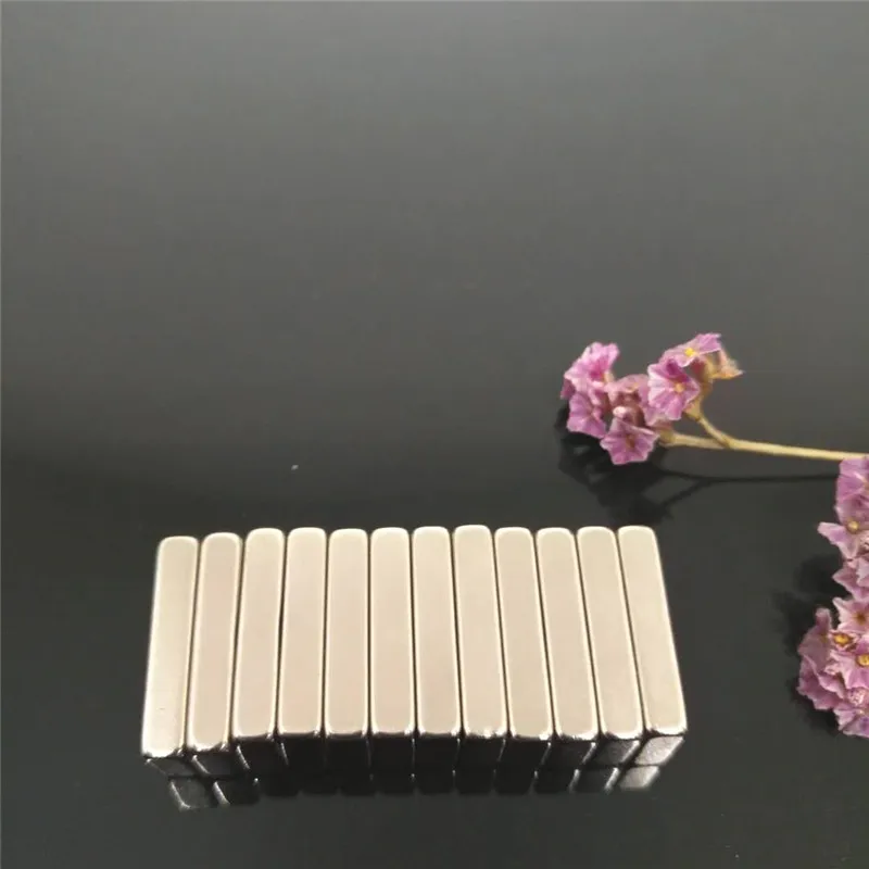 

Zion 50pcs 20x10x5mm hole 4mm super strong magnet N35 permanent ring block NdFeB rare earth neodymium magnets 20*10*5-4mm