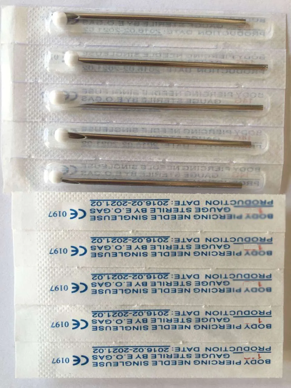 100 шт. стерильные иглы для пирсинга 15 г г|piercing needle|body piercing needlesbody needles |