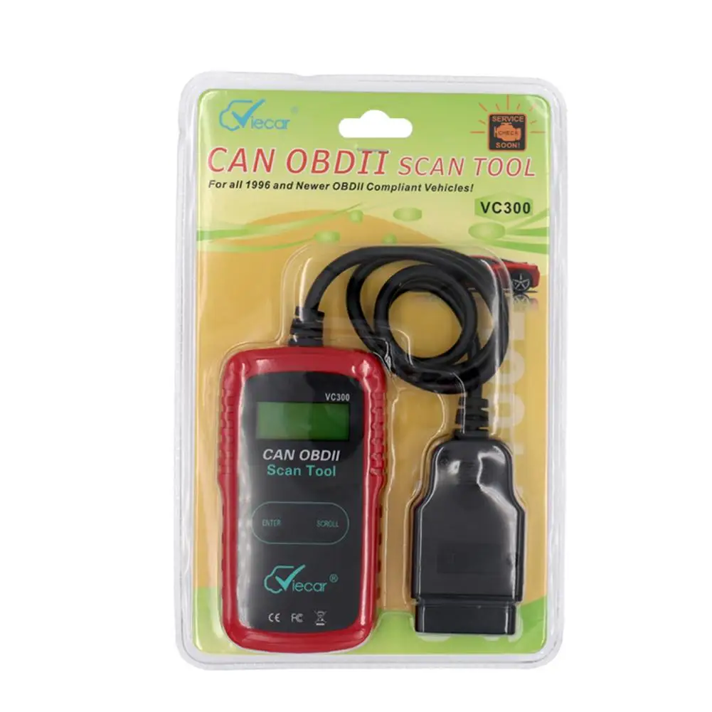 OBD2 CANSANER детектор инструмент все системы автомобильный OBDII код считыватель сканер