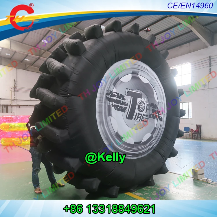 Free door shipping Inflatable advertising tire tyre balloon for sale outdoor giant inflatable | Игрушки и хобби