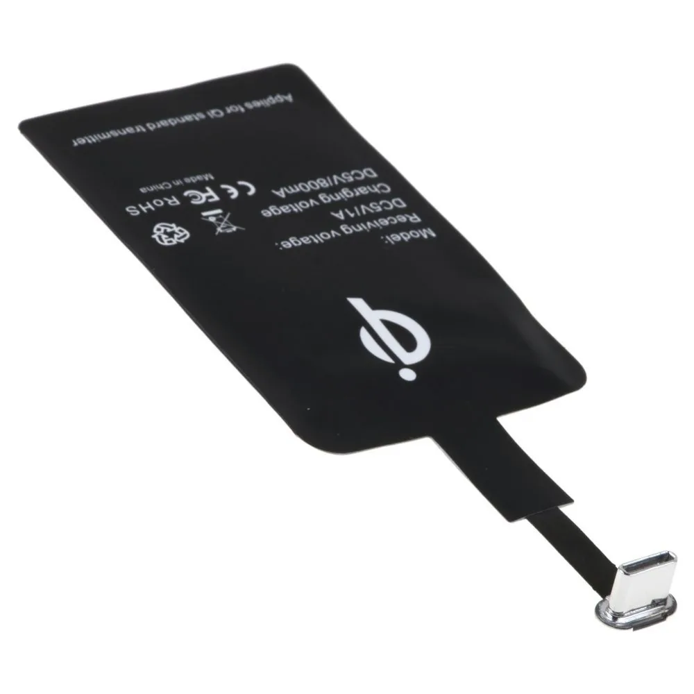 Sanheshun Тип c USB-C/Android Smart QI Беспроводной Зарядное устройство приемник для iPhone5 6 7