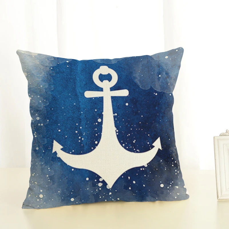 Новое поступление 2 Наволочки с якорем постельное белье мультяшным рисунком