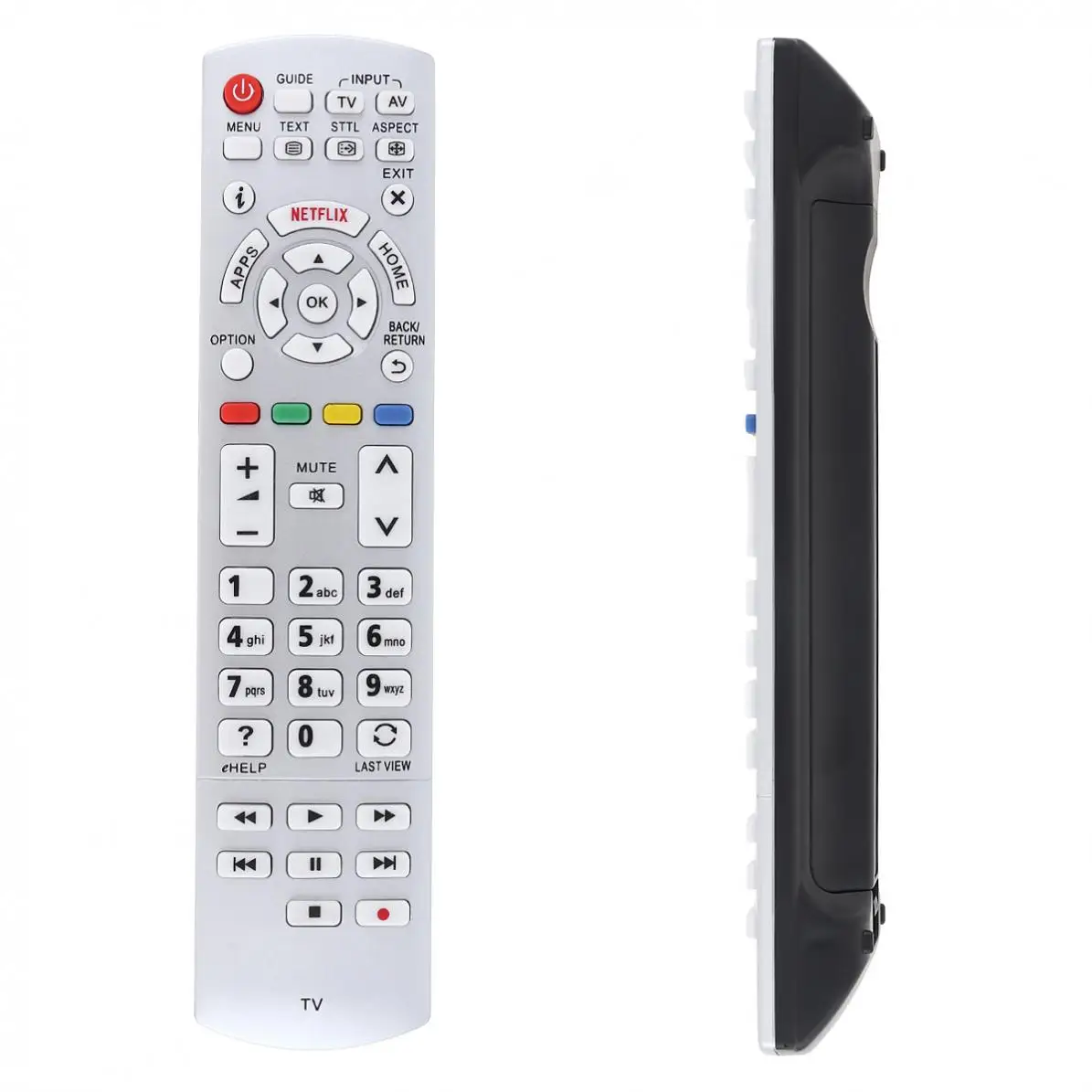 

IR TV Remote Control with Long Control Distance Suitable for Panasonic N2QAYB001010 / N2QAYB000842 / N2QAYB000840 / N2QAYB001011