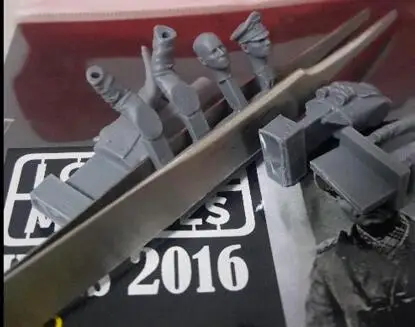 Специальные 1/35 Второй мировой войны немецкая армейская бронированная группа Роммель 1 шт.(без автомобиля) наборы смолы хорошие детали