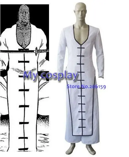 Аниме Bleach Septima Espada Zommari Леру мужские костюмы для костюмированной вечеринки на