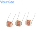 50 шт., фоторезистор GL12528, фоторезистор 12 мм, сопротивление 12528 LDR, фоторезистор