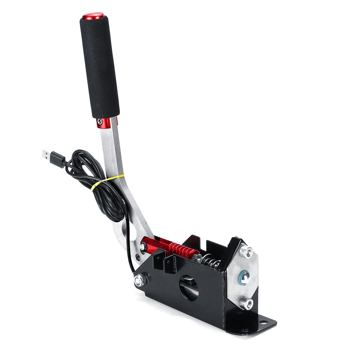 CNC Алюминиевый ПК Gmae USB Ручной тормоз для Sim гоночная игра для logitech G25 G27 G29 T500 T300 FANATECOSW для LFS DIRT RALLY - Цвет: red