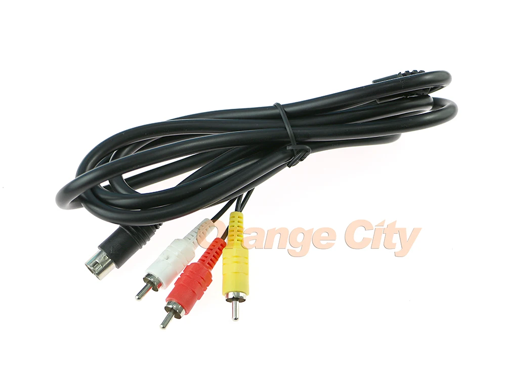 ChengChengDianWan AV кабель для SEGA Genesis 2 и 3 RCA шнур Mega Drive высокое качество|cable for|cable segacable |