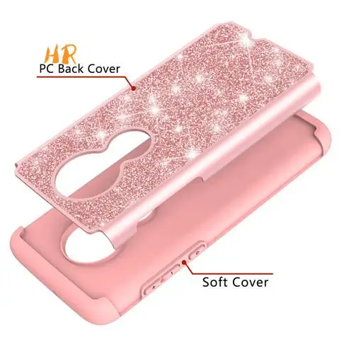 Shinning Glitter Cases For Motorola Moto G7 Power Play Plus CaseMotorola Z4 Case Silicon TPU Capa Fundas |