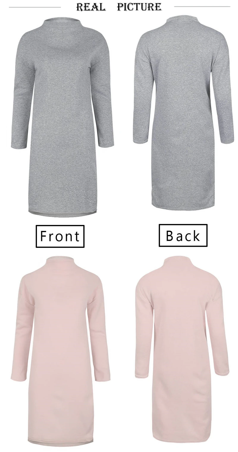 Женская толстовка с капюшоном однотонный пуловер длинным рукавом модная Осенняя