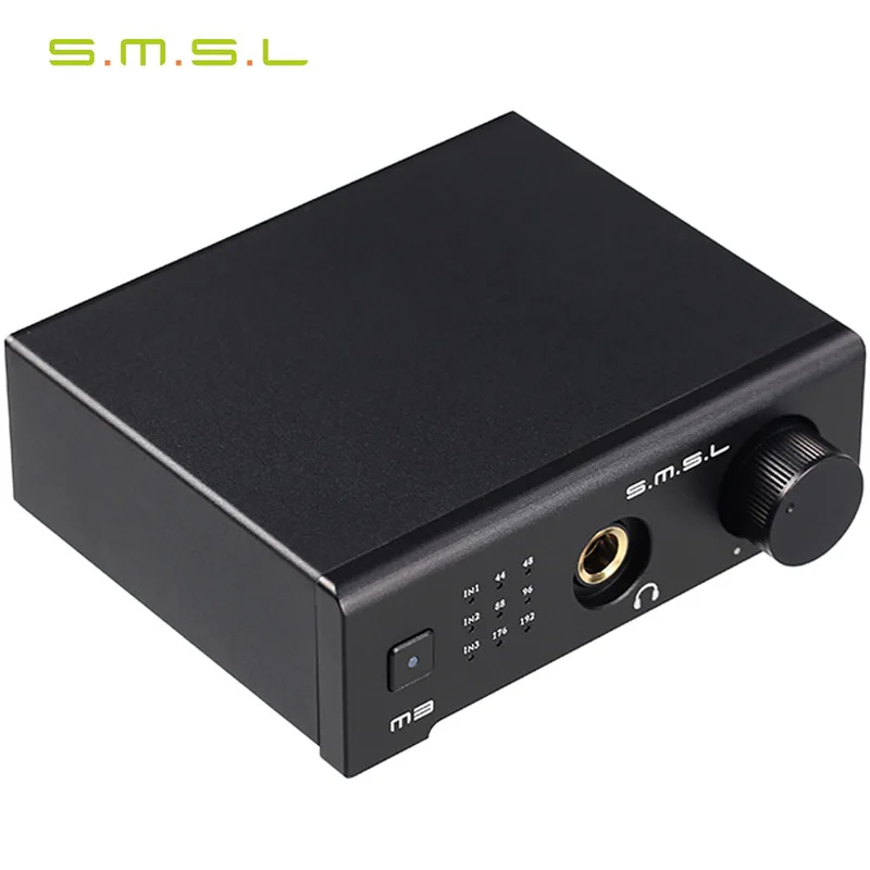 SMSL M3 USB/Оптическое волокно/коаксиальный Функция Hi-Fi аудио декодер все-в-одном Amp