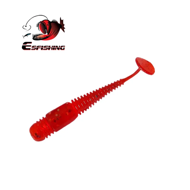 KESFISHING Приманки Soft Worm Vibro 20шт 48мм Рыболовные Силиконовые Морские Снасти Воблеры