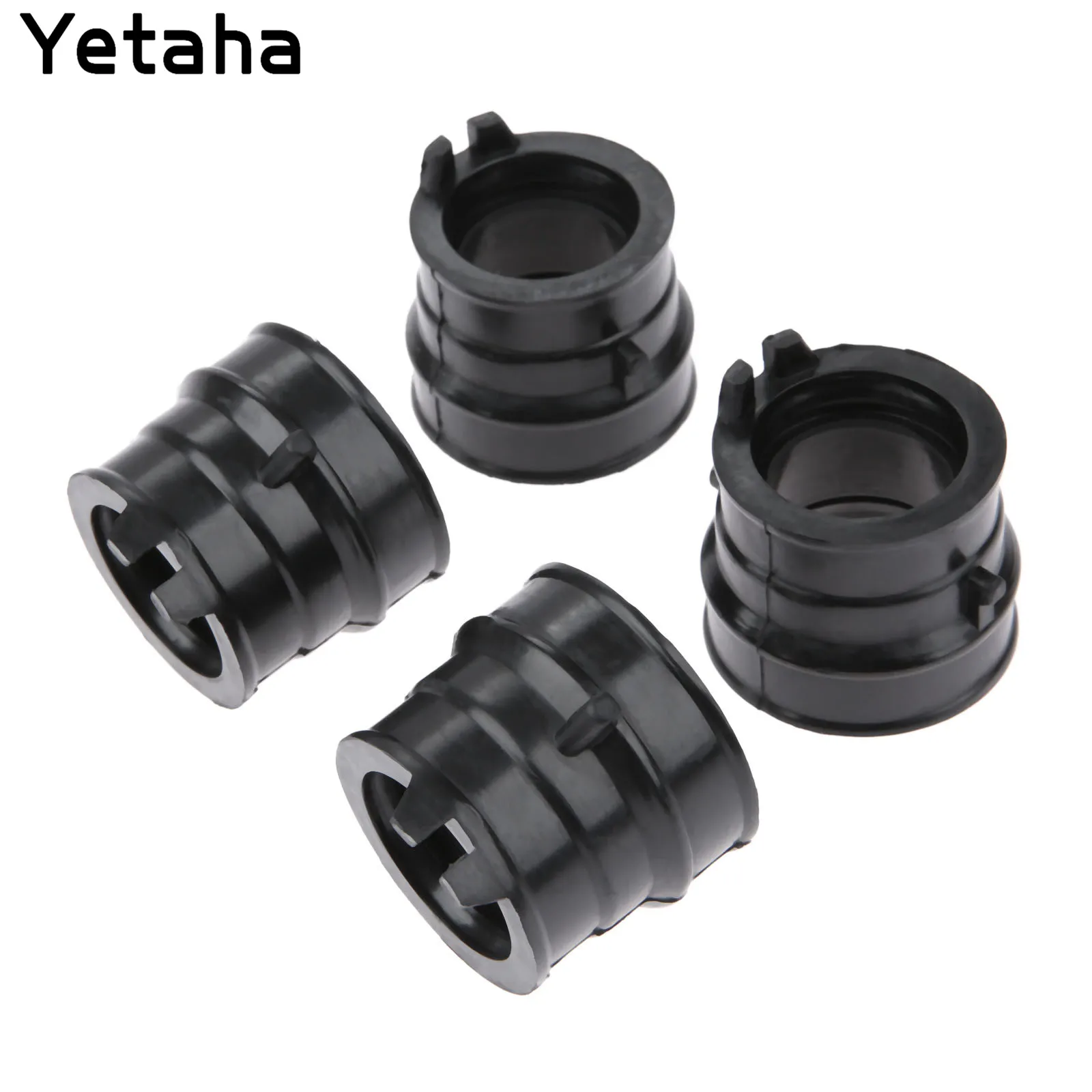 4 шт. резиновый КАРБЮРАТОР впускной карбюратор интерфейс адаптеры клей коллектор