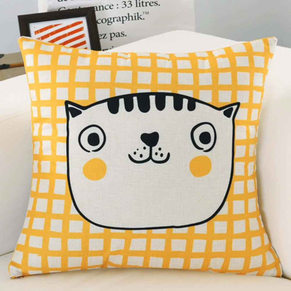 Дом queen голова кота из мультфильма вышивка крестом картины постельное белье