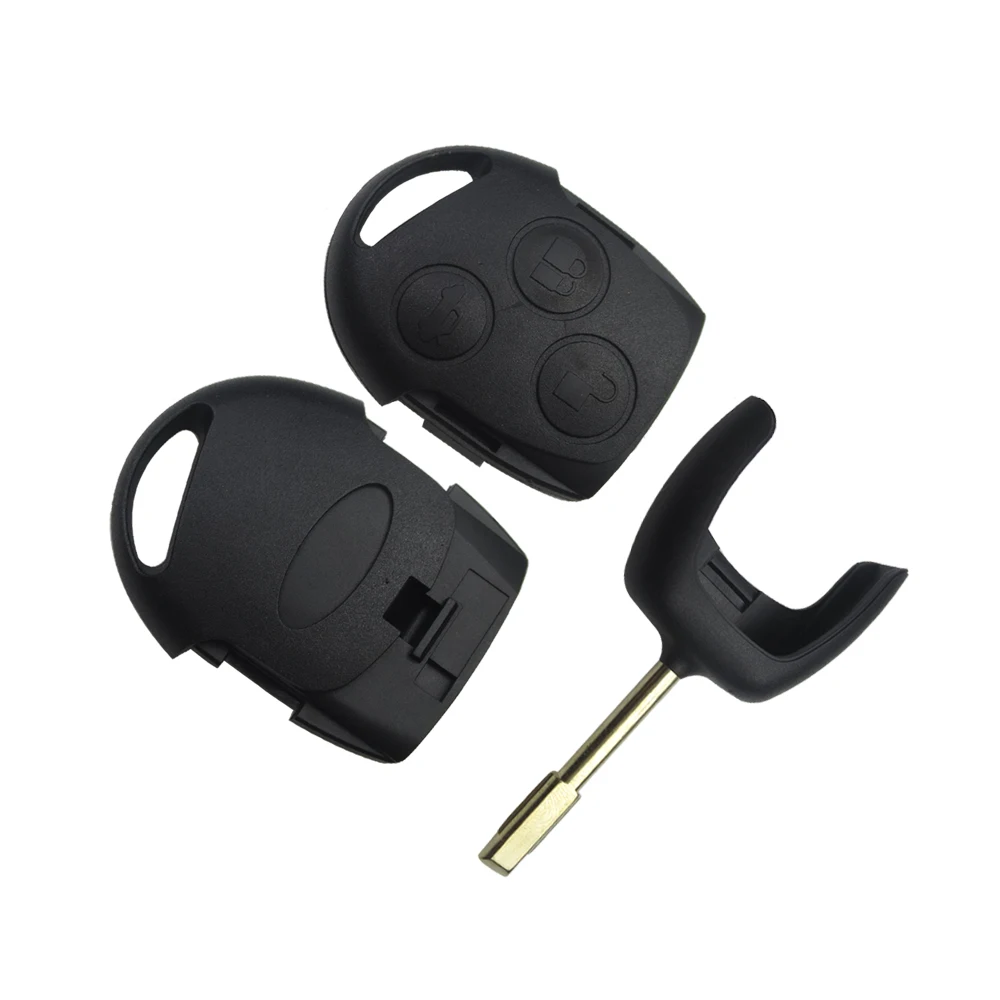 OkeyTech Новый 3 кнопочный дистанционный ключ для Ford Mondeo Focus Transit полный 433 МГц 4D60 чип