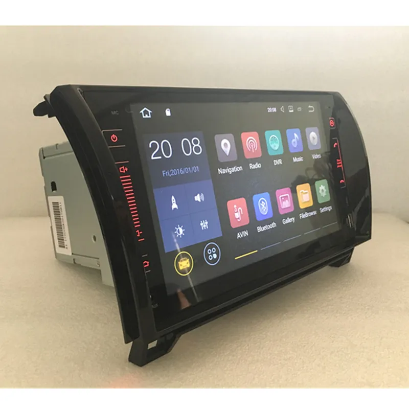 2din Android автомобильный GPS радио навигация для Toyota Tundra Sequoia 2007 2015 NAVI BT 16G ROM Поддержка
