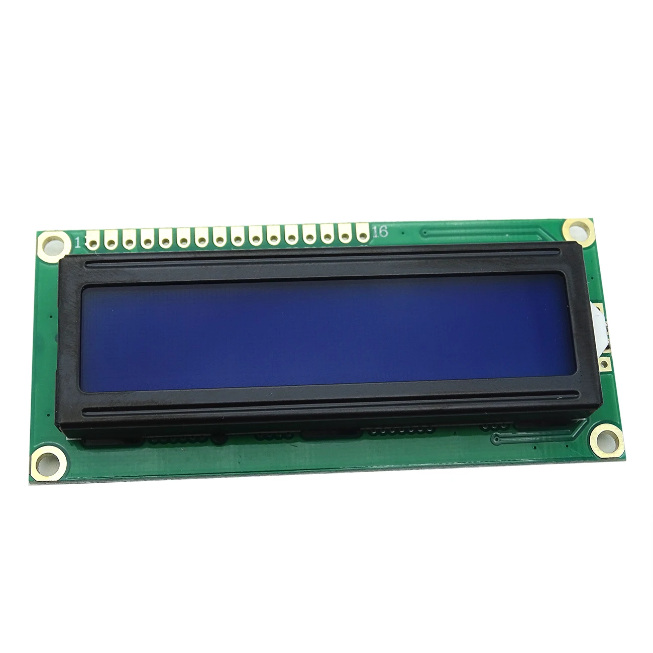 1 шт. lcd 1602 1602 Модуль зеленый экран 16x2 символ ЖК-дисплей модуль. 1602 5 в зеленый экран и белый код для arduino - Цвет: Blue
