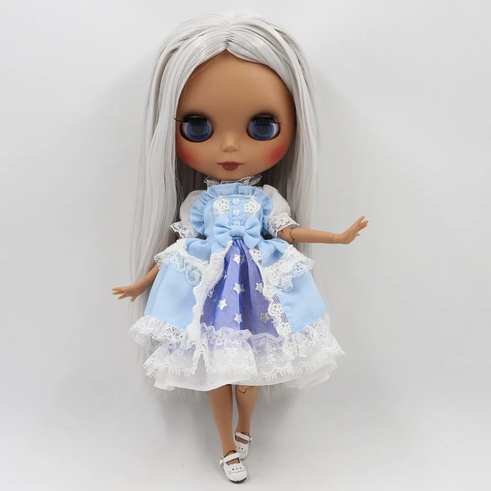 Ледяной DBS Blyth 1/6 bjd куклы 30 см по индивидуальному заказу матовая лицевая сторона с