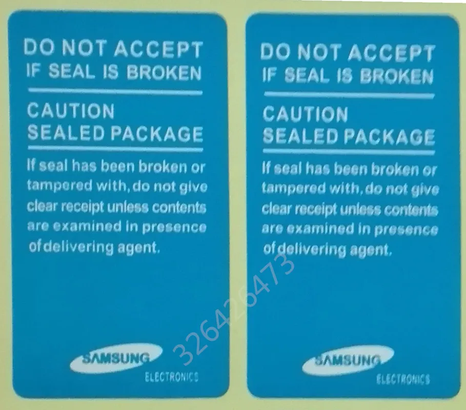 

Лучшее качество этикетка наклейка для SAMSUNG Galaxy N7100 Примечание 3 S3 S4 S5 пакет Концевая заделочная муфта газа 45*25 мм 1000 шт в наборе, бесплатная до...