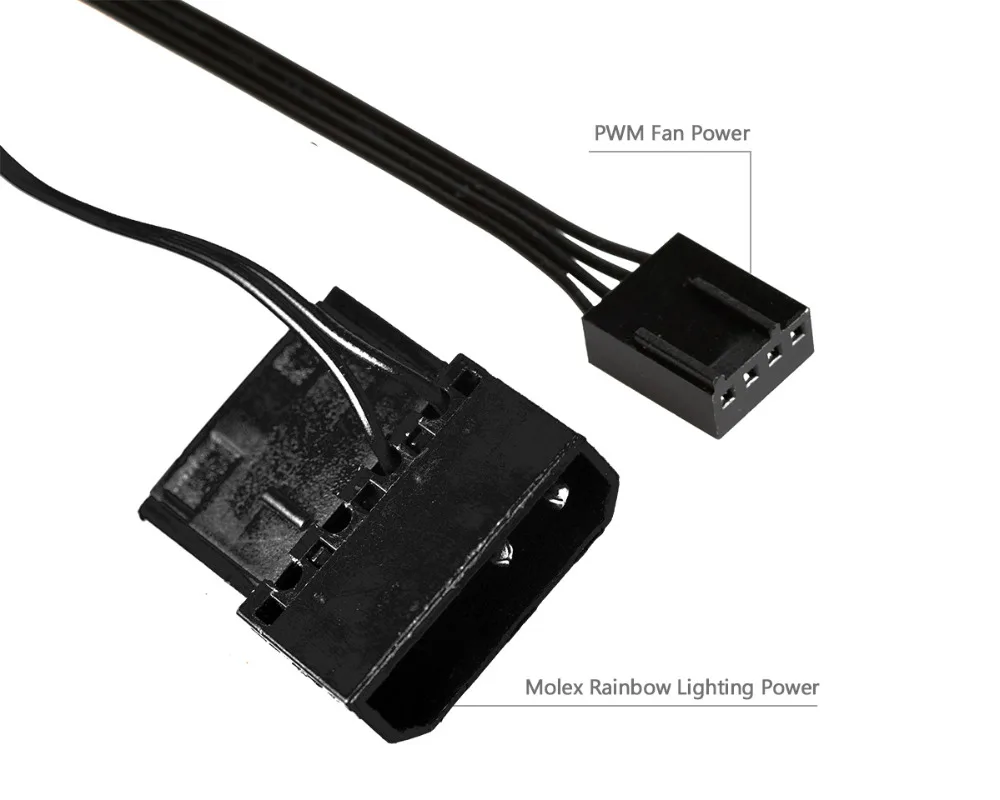 ID-COOLING DK-03i Rainbow RGB светодиодный светильник, 120 мм большой воздушный поток PWM вентилятор и алюминиевый радиатор, для Intel 100 Вт кулер для процессора