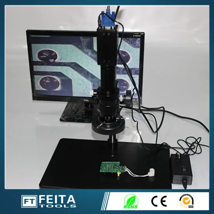Цифровой микроскоп с высоким пикселем выход VGA может подключаться к монитору пк